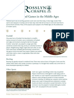 171 Rosslyn Adult Learning Guide Sports and Games in the Middle Ages FINAL