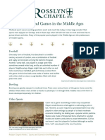 171 Rosslyn Adult Learning Guide Sports and Games in The Middle Ages FINAL