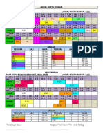 (L) Jadual Waktu Penggal - Jan