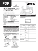 Manual YORK Piso Teto