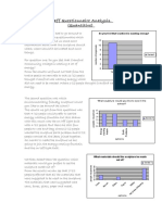 Staff Questionnaire Analysis. (Quantitive) : Do You Feel That Cranford Is W Asting Energy?