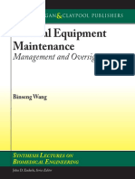 Medical Equipment Maintenance Management and Oversight - Binseng Wang