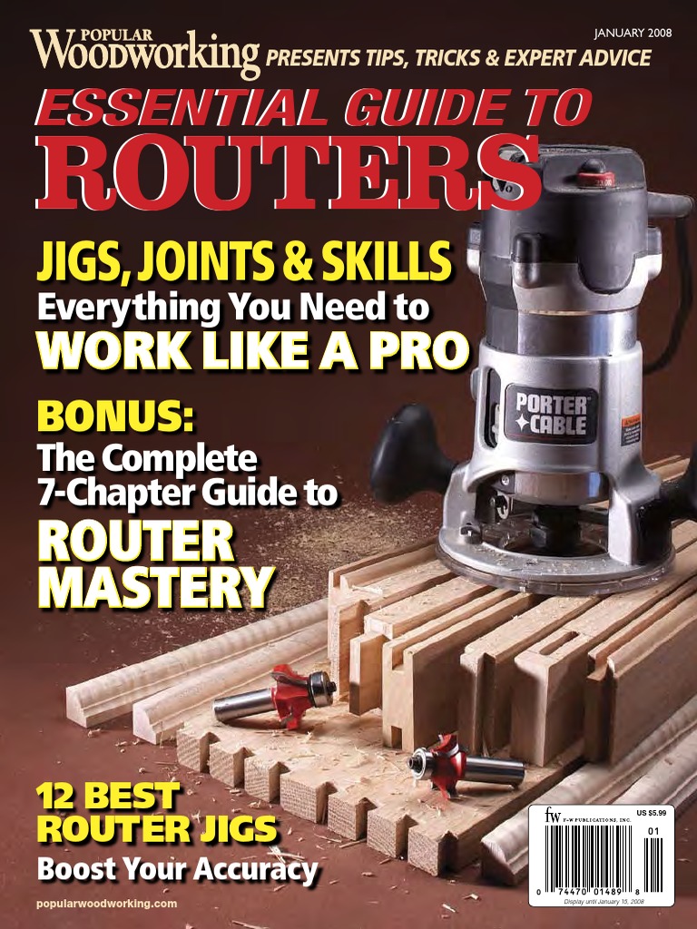 Popular Woodworking_Essential Guide to Routers.pdf Tools Manufactured Goods