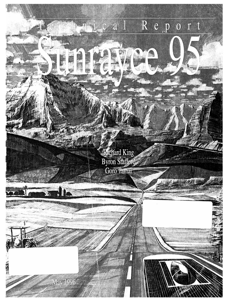 Sunrayce 95: Solar Car Race Overview | PDF | Solar Energy | Automobiles