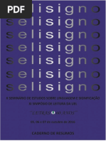 Caderno de Resumos x Selisigno e Xi Simpósio de Leitura Da Uel