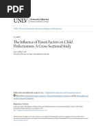 The Influence of Parent Factors on Child Perfectionism_ a Cross-S