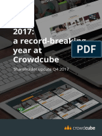 Crowdcube Shareholder Update Q4 2017