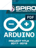 ARDUINO Project Titles 2017