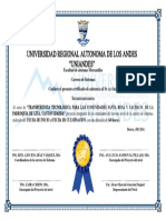 Certificado Proyec