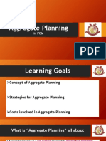 8 Aggregate Planning