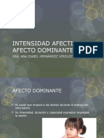 INTENSIDAD AFECTIVA