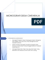 Monografi Desa