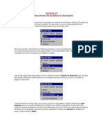 LECCION 3 WORD Formas de Visualizar Documento