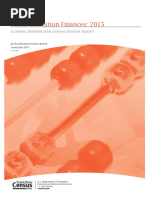 Public Education Finances: 2015 Economic Reimbursable Surveys Division Reports Issued June 2017