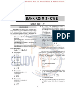 IBPS Mock 5