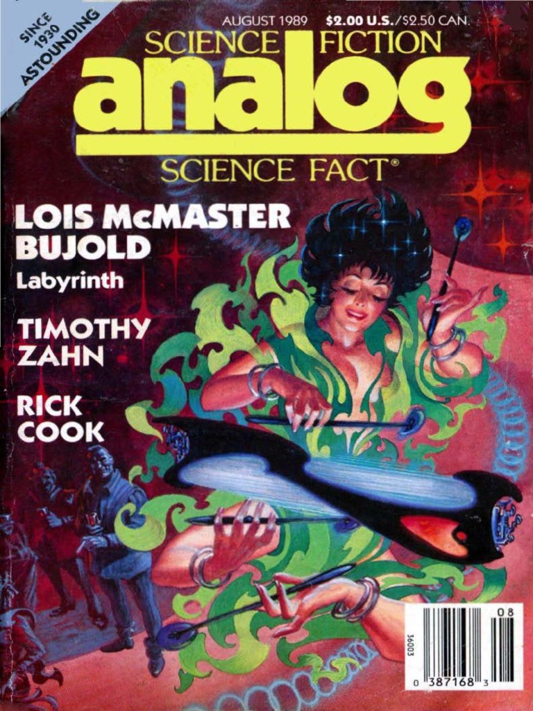 Analog Science Fiction & Fact - 1989 08 - Magazine, PDF