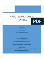 Nanotechnology in Textiles