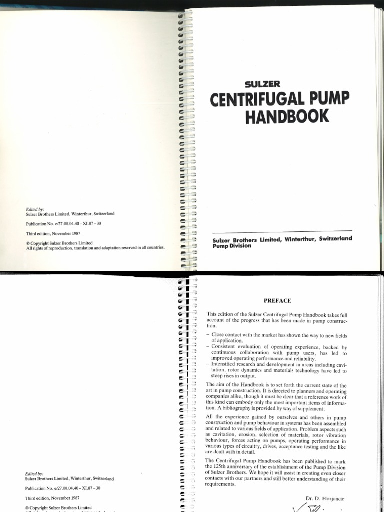 Sulzer Pump Handbook PDF