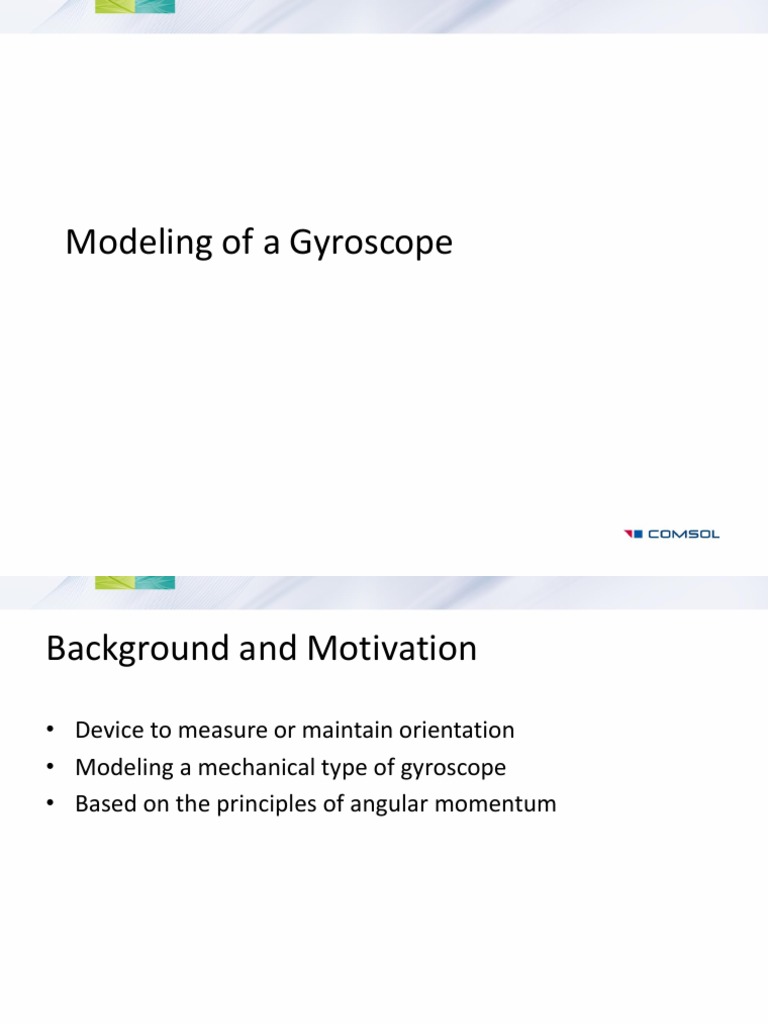 Gyroscope Modeling and Dynamics Analysis | PDF | Technology & Engineering