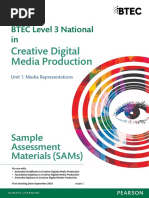 Unit 1 Media Representations Sam and Ms