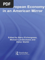 (Routledge Studies in the Modern World Economy) Barry Eichengreen, Dieter Stiefel, Michael Landesmann-The European Economy in an American Mirror-Routledge (2007)