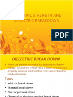 Dielectric Strength and Dielectric Breakdown