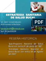 Estrategia sanitaria de salud bucal Tacna