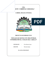 Proyecto Socioproductivo Peinados Moños