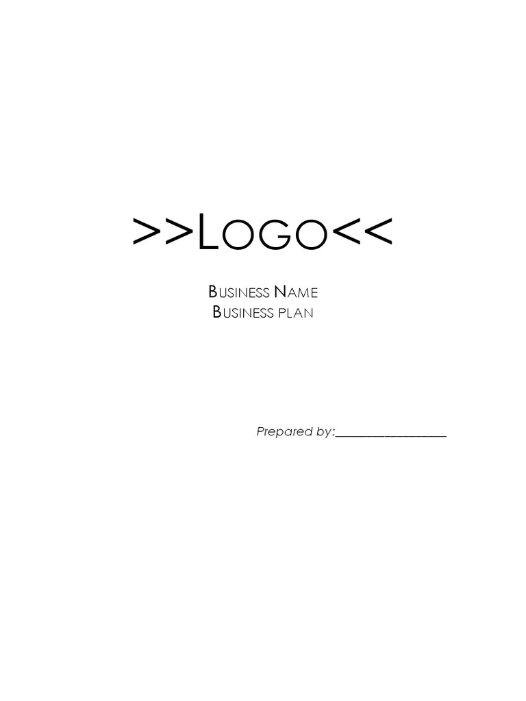 Business Plan Template | PDF | Business Plan | Confidentiality
