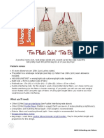 Free U-Handbag Bag Pattern. 'For Pleat's Sake Tote'pdf.pdf