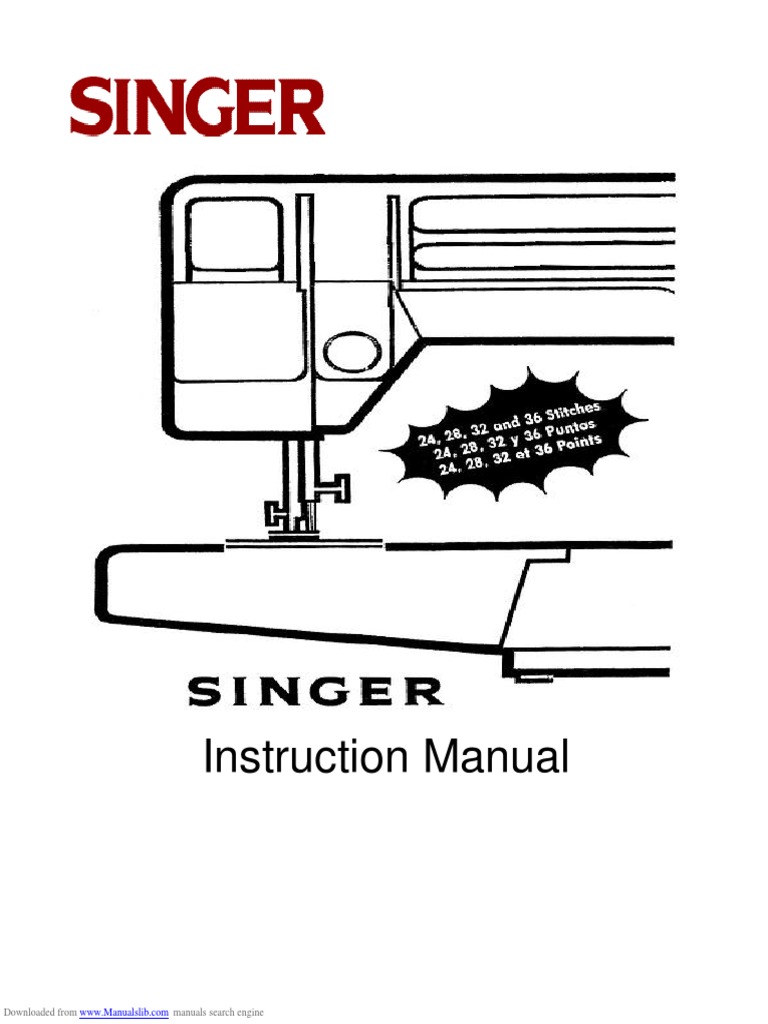5040 Singer Manual(5050C) | Sewing Machine | Sewing