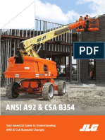 JLG ANSI & CSA Standards Readiness Guide