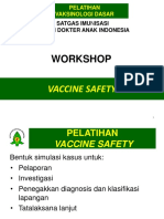 Workshop: Vaccine Safety