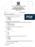 NNM Ujian Diagnostik Ask Tingkatan 1 2018