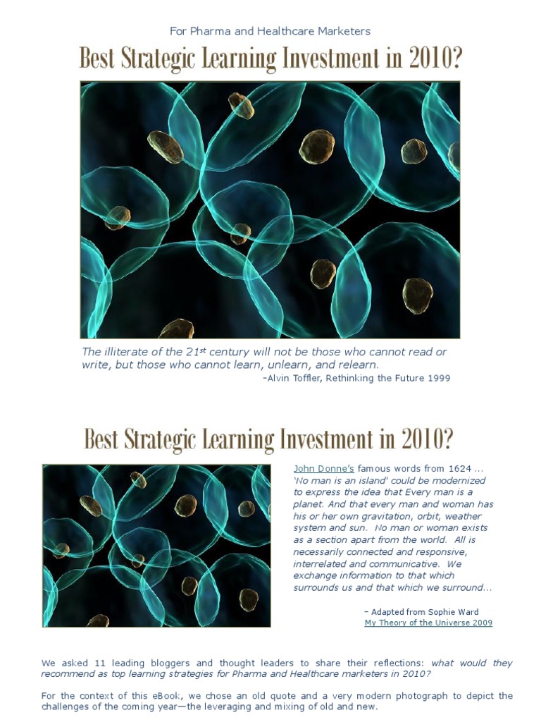 Learning Strategies for Healthcare Marketers | PDF | Social Media ...