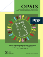 Opsis: Dossiê Ensino de História e Formação de Professores