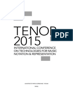 TENOR2015 Proceedings