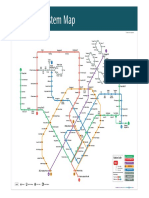 Singapore Train System Map