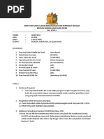 Jadual Kerja Pekerja Pembersihan