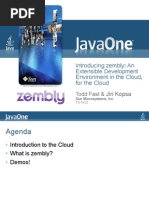 Introducing Zembly: An Extensible Development Environment in The Cloud, For The Cloud