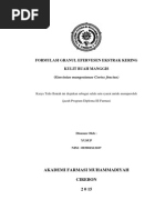 Download KTI FORMULASI  EFERVESEN EKSTRAK KERING KULIT BUAH MANGGIS 2docx by nur setiana SN369315490 doc pdf