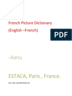 English French Picture Dictionary