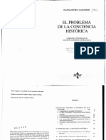 126256991 Gadamer El Problema de La Conciencia Historica