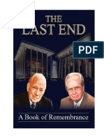 The Last End - A Book of Remembrance