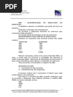 3260153 Contabilidade Curso DRE Demonstracao de Resultado Do Exercicio