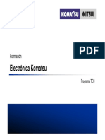 Formación electrónica Komatsu