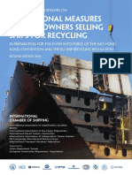 Shipping Industry Guidelines On Transitional Measures For Shipowners Selling Ships For Recycling