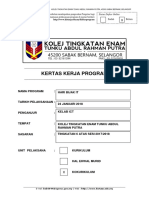 Kertas Kerja Ict