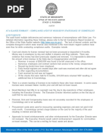 Cosmetology Audit Report