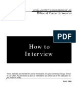 How to Interview